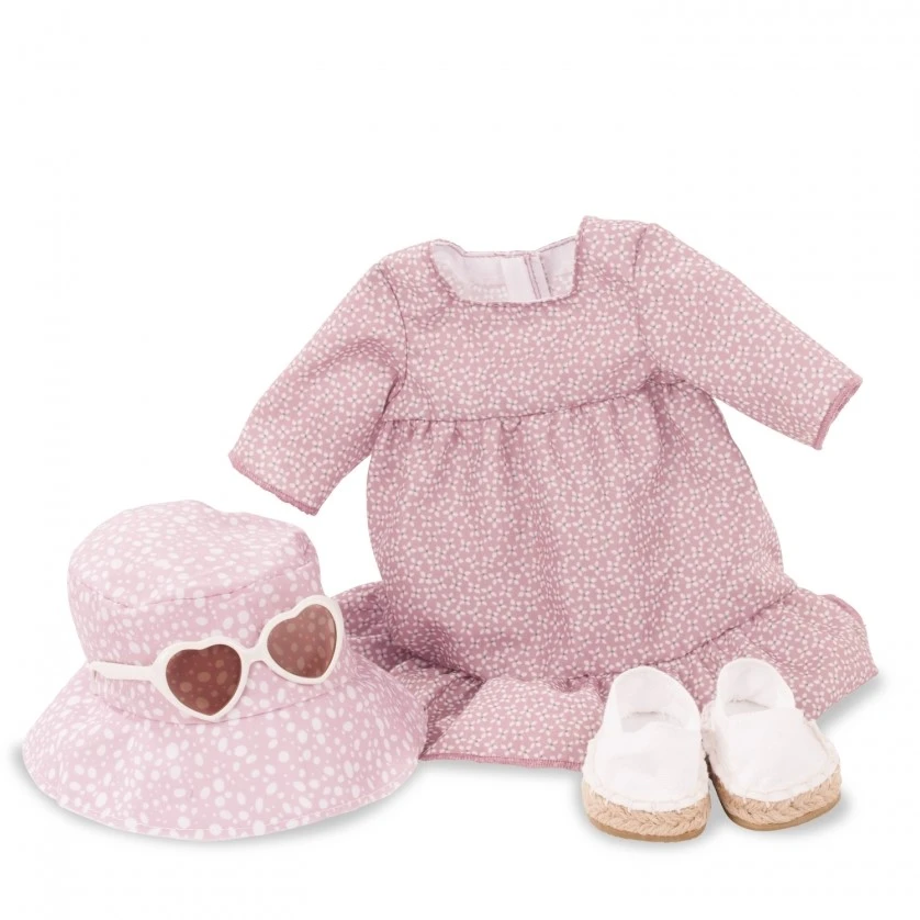 Götz Boutique Dolls Dress Floral Set 5-teilig - Step-up 45-50 Cm 4 Götz Boutique Dolls Dress Floral Set 5-teilig - Step-up 45-50 Cm – Bild 2