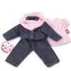 Götz Boutique Puppen Jeans Und Blumen Set - Step-up 45-50 Cm -Corolle Verkaufsgeschäft goetz boutique puppen jeans und blumen set step up 45 50 cm