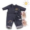 Götz Boutique Puppenkleidung Jumpsuit Sunny 3-teilig - Step-Puppe 45-50 Cm -Corolle Verkaufsgeschäft goetz boutique puppenkleidung jumpsuit sunny 3 teilig step puppe 45 50 cm
