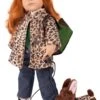 Götz Fashion Puppe Hannah & Ihr Hund 50 Cm - 11 Stück -Corolle Verkaufsgeschäft goetz fashion puppe hannah ihr hund 50 cm 11 stueck