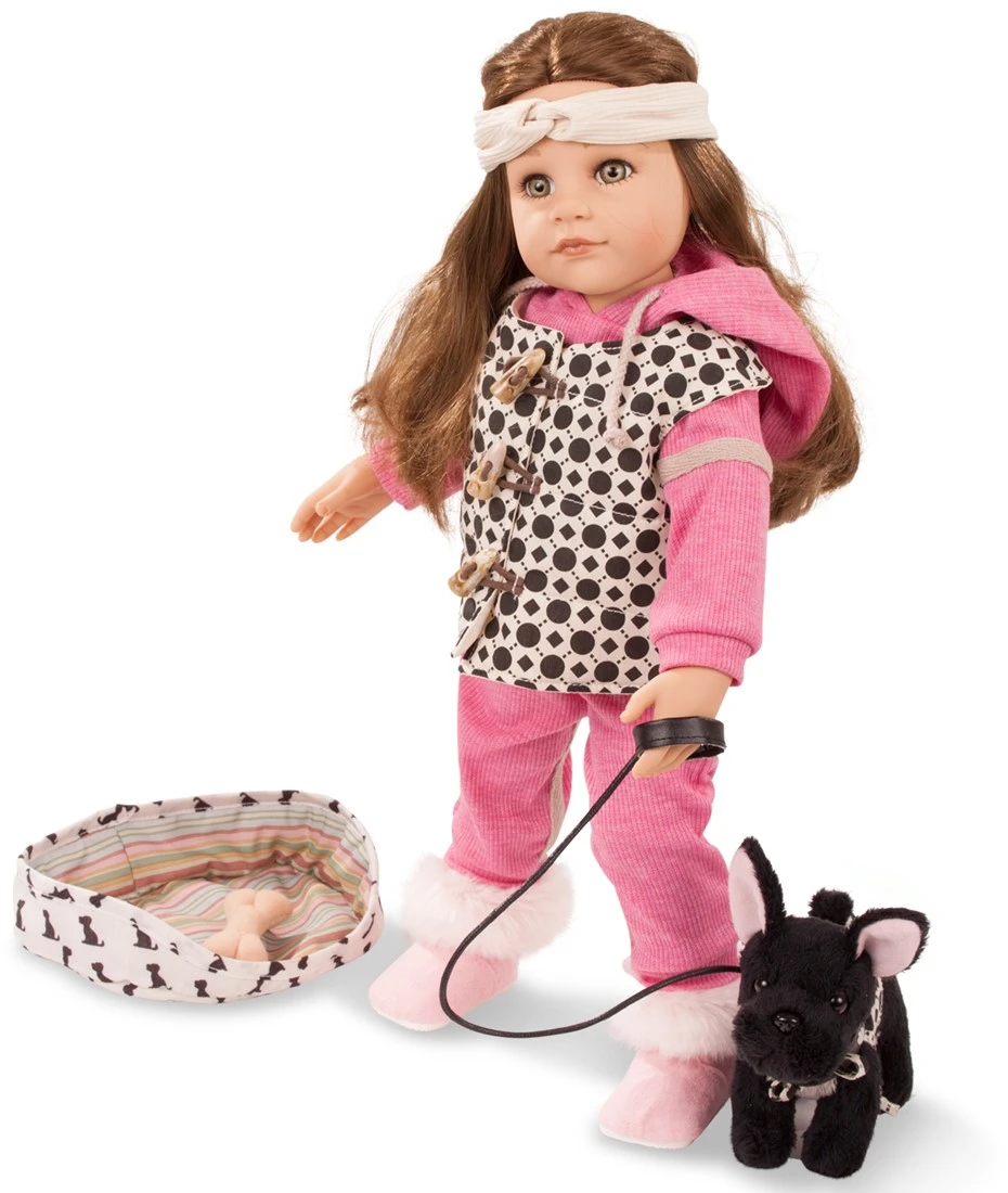 Götz Fashion Puppe Hannah & Ihr Hund Staycation 50 Cm - 12-teilig 3 Götz Fashion Puppe Hannah & Ihr Hund Staycation 50 Cm - 12-teilig