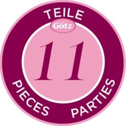 Götz Fashion Puppe Hannah & Ihr Hund 50 Cm - 11 Stück -Corolle Verkaufsgeschäft goetz modepop hannah haar hond 50 cm 11 delig 1