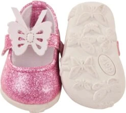 Götz Shoes & Co, Schoenen "Glittery Butterfly", Babypoppen 42-46 Cm / Staanpoppen 45-50 Cm