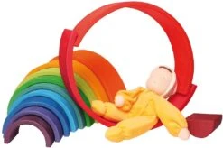 Grimm's - Gelbe Kuschelpuppe -Corolle Verkaufsgeschäft grimm apos s gelbe kuschelpuppe 2