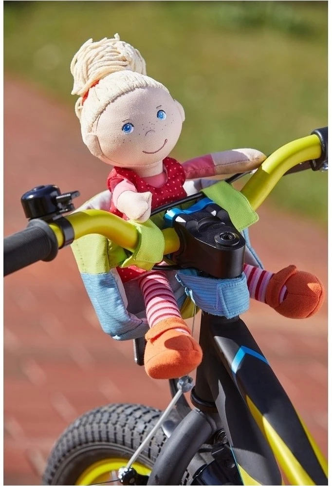HABA Puppenfahrradsitz Sommerwiese 4 HABA Puppenfahrradsitz Sommerwiese – Bild 2