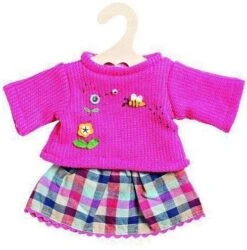 Heless 1050 - Bekleidungs-Set Für Puppen, 2 Teilig Mit Pullover Und Tüllrock, In Den Farbvarianten Blau, Rosa Und Pink, Sortiert, Größe 28 - 35 Cm -Corolle Verkaufsgeschäft heless 1050 bekleidungs set fuer puppen 2 teilig mit pullover und tuellrock in den farbvarianten blau rosa und pink sortiert groesse 28 35 cm 3