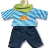 Heless 1315 - Bekleidungs-Set Für Puppen, 3 Teilig Mit Jeans, Streifenshirt Und Pfiffigem Halstuch, Größe 28 - 35 Cm 2 Heless 1315 - Bekleidungs-Set Für Puppen, 3 Teilig Mit Jeans, Streifenshirt Und Pfiffigem Halstuch, Größe 28 - 35 Cm -Corolle Verkaufsgeschäft heless 1315 bekleidungs set fuer puppen 3 teilig mit jeans streifenshirt und pfiffigem halstuch groesse 28 35 cm