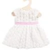Heless Jurk Met Roosjes (wit/roze) Maat 35-45cm -Corolle Verkaufsgeschäft heless jurk met roosjes wit roze maat 35 45cm