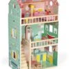 Janod - Happy Day Holz-Puppenhaus, 3 Etagen Und Mit 12 Zubehörteilen, Spielzeugnachbildung, Entwickelt Die Fantasie, Ab 3 Jahren, J06580 -Corolle Verkaufsgeschäft janod happy day holz puppenhaus 3 etagen und mit 12 zubehoerteilen spielzeugnachbildung entwickelt die fantasie ab 3 jahren j06580