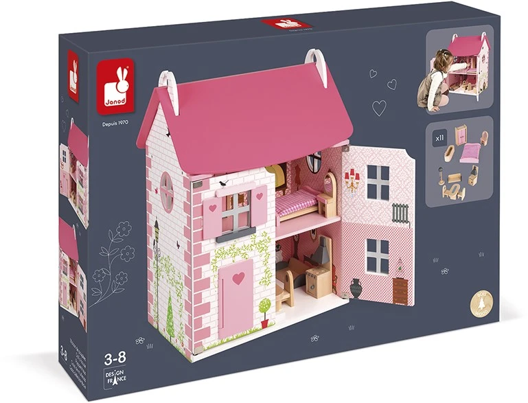 JANOD J06581 Puppenhaus 4 JANOD J06581 Puppenhaus – Bild 2