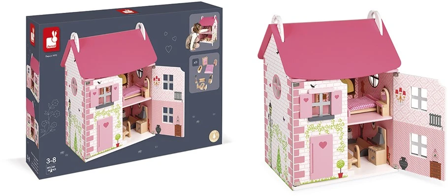 JANOD J06581 Puppenhaus 5 JANOD J06581 Puppenhaus – Bild 3