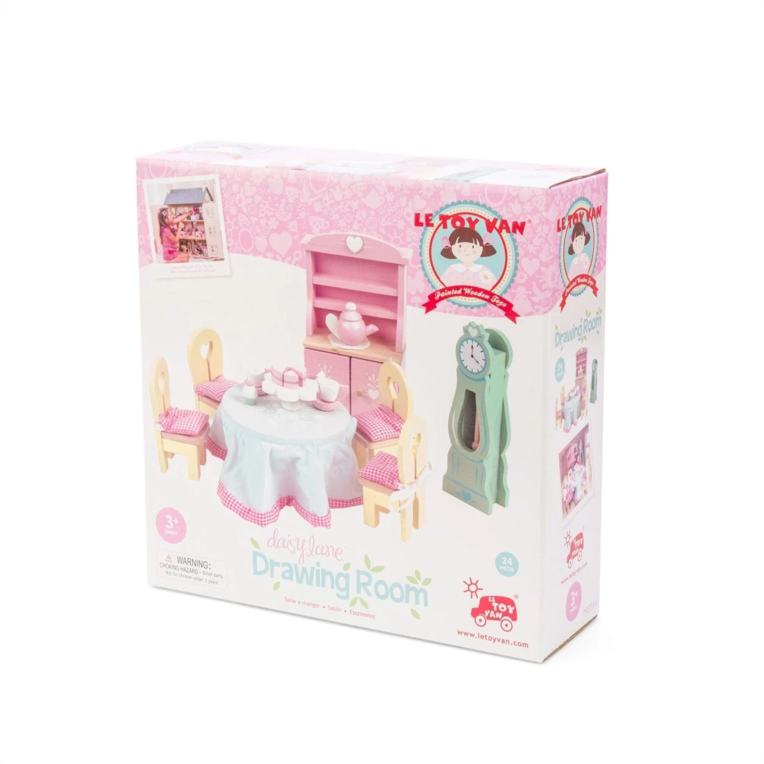 Le Toy Van – Daisylane Salon-Zubehörset Aus Holz Für Puppenhäuser | Puppenhaus-Möbelsets Für Mädchen & Jungen – Geeignet Für Kinder Ab 3 Jahren 4 Le Toy Van – Daisylane Salon-Zubehörset Aus Holz Für Puppenhäuser | Puppenhaus-Möbelsets Für Mädchen & Jungen – Geeignet Für Kinder Ab 3 Jahren – Bild 2