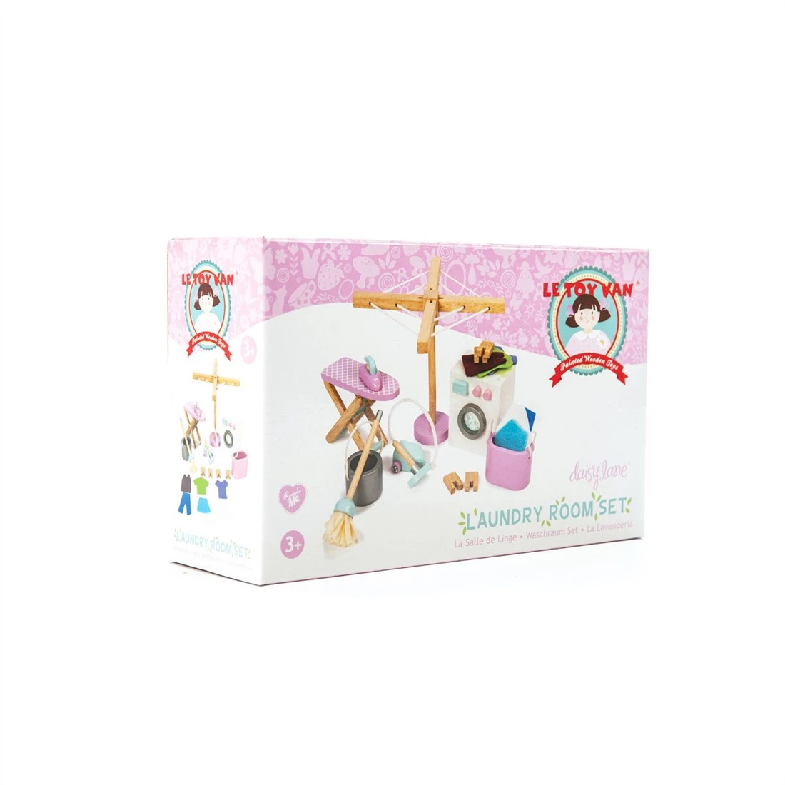 Le Toy Van – Daisylane Waschraum-Zubehörset Aus Holz Für Puppenhäuser | Puppenhaus-Möbelsets Für Mädchen – Geeignet Für Kinder Ab 3 Jahren 4 Le Toy Van – Daisylane Waschraum-Zubehörset Aus Holz Für Puppenhäuser | Puppenhaus-Möbelsets Für Mädchen – Geeignet Für Kinder Ab 3 Jahren – Bild 2