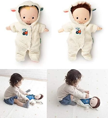 Lilliputiens YVON - Schaf-Onesie Für Puppe 4 Lilliputiens YVON - Schaf-Onesie Für Puppe – Bild 2
