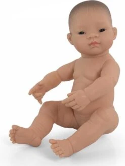 Miniland Miniland31006 Babypuppe Neugeborenes Asiatisches Mädchen 40cm-31006