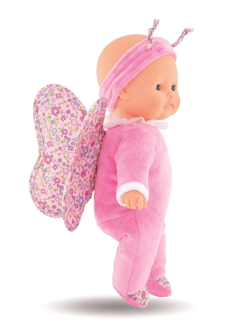 Mon Doudou Corolle Sweetheart / Schmetterling / Weichkörperpuppe Mit Stirnband Und Flügeln / Namensetikett /Vanilleduft / 30cm / Für Kinder Ab 9 Monaten Geeignet 4 Mon Doudou Corolle Sweetheart / Schmetterling / Weichkörperpuppe Mit Stirnband Und Flügeln / Namensetikett /Vanilleduft / 30cm / Für Kinder Ab 9 Monaten Geeignet – Bild 2