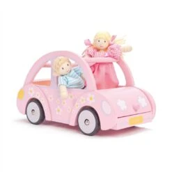 Papo Le Toy Van Sophie's Holzauto, Klassischer Ikonischer Retro-Stil, Spielzeug-Fahrzeug Mit Gepäck Und Offener Oberseite -Corolle Verkaufsgeschäft papo le toy van sophie apos s holzauto klassischer ikonischer retro stil spielzeug fahrzeug mit gepaeck und offener oberseite 3