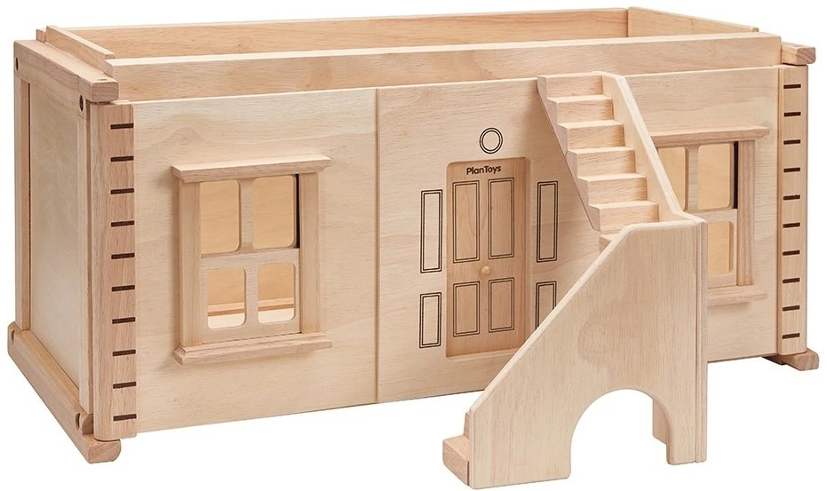 Djeco PlanToys Holzspielzeug Viktorianisches Puppenhaus Kellergeschoss 4 Djeco PlanToys Holzspielzeug Viktorianisches Puppenhaus Kellergeschoss – Bild 2