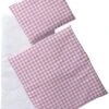 Van Dijk Toys Bettwäsche Rosa/weiß Kariert -Corolle Verkaufsgeschäft van dijk toys bettwaesche rosa weiss kariert