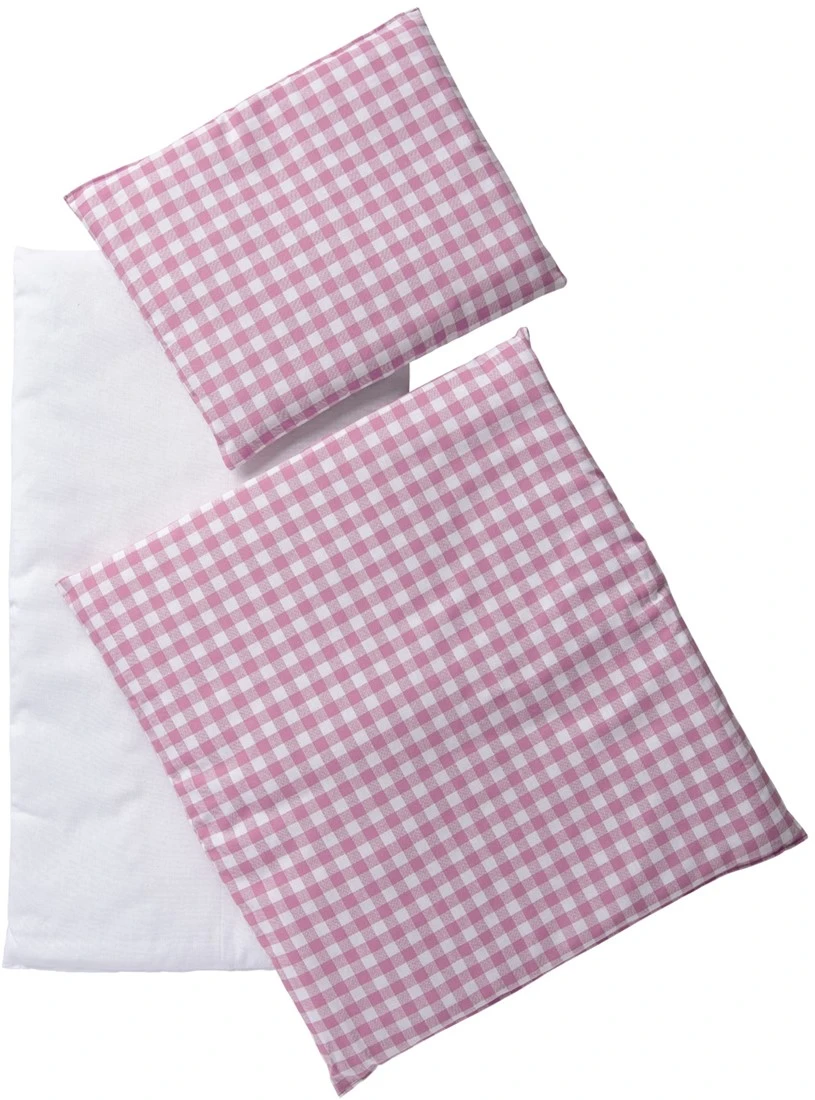 Van Dijk Toys Bettwäsche Rosa/weiß Kariert 3 Van Dijk Toys Bettwäsche Rosa/weiß Kariert